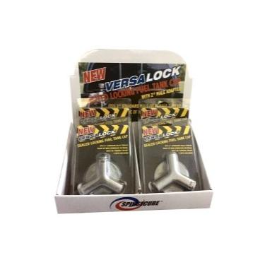 Imagem de Rhino Gear SPSFSS754CD Tampa de combustível com travamento ventilado (pacote com 4), 1 unidade