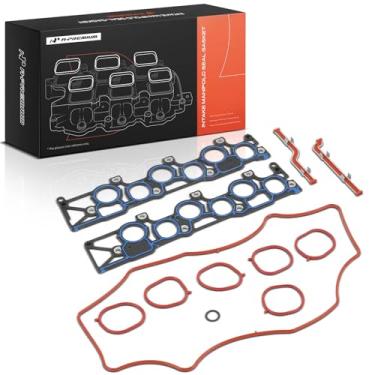 Imagem de A-Premium Kit de junta de vedação do coletor de admissão adequado para Ford Windstar 1999-2003 Conjunto de juntas do coletor de admissão do motor, 3,8L V6 GAS OHV naturalmente aspirado