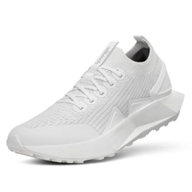 Imagem de Allbirds Tênis de corrida masculino Tree Flyer 2 Active Supportive, Blizzard (sola de nevasca), 42