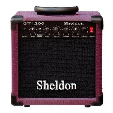 Imagem de Amplificador Sheldon Para Guitarra GT1200 15W Roxo