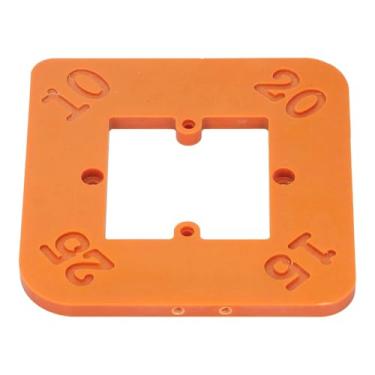 Imagem de Garosa Modelo de Raio de Canto Redondo 4 Em 1, Guia de Canto para Carpintaria Com R10 R15 R20 R25 para Projetos de Gabarito de Roteador Preciso