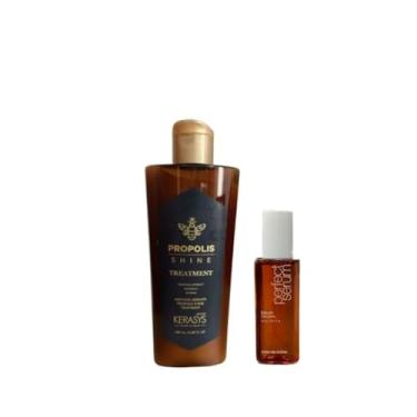 Imagem de Kerasys e Mise en Scène Kit (Tratamento Propolis Shine 180ml + Perfect Serum 30ml)