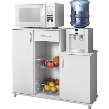 Imagem de Fruteira Lena Branco - Moveisaqui