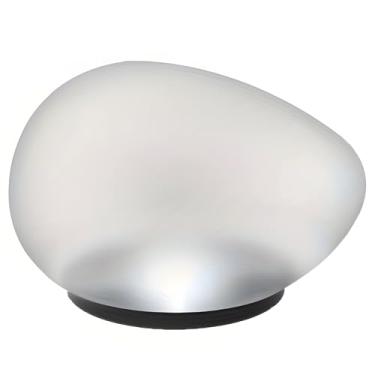 Imagem de Pedra de piso de luz solar, luz decorativa para ambientes externos, alimentada por energia solar para pátio, quintal, plástico Pp resistente, luz branca, para paisagem de villa ou jardim