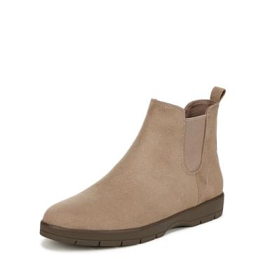 Imagem de Dr. Scholl's Shoes Bota feminina clássica no tornozelo, Microfibra Mocha Taupe, 41