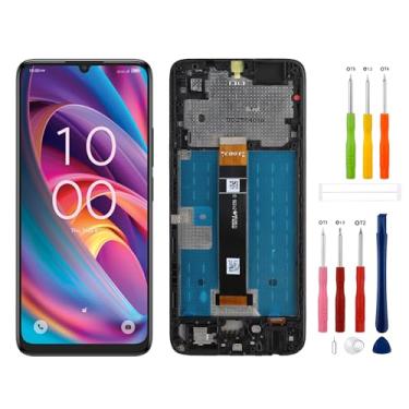 Imagem de Substituição de tela digital LCD compatível com TCL K32 T513W K33 T513V 17.0 cm LCD Display Touch Screen Digitalizador Assembléia com ferramentas de reparo