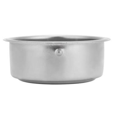 Imagem de Cesta pressurizada com filtro de café de aço inoxidável, removível, filtro ultrafino, para xícara única, xícara dupla, para uso doméstico, chá de leite, bar (para duas pessoas)