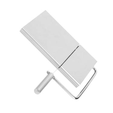 Imagem de Zerodis Cortador de Queijo de Aço Inoxidável Cortadores de Queijo Com Alça Base Antiderrapante Manteiga de Qualidade Alimentar Presunto Pão Faca de Corte de Bolo Fio de Corte de para Cozinha Uso