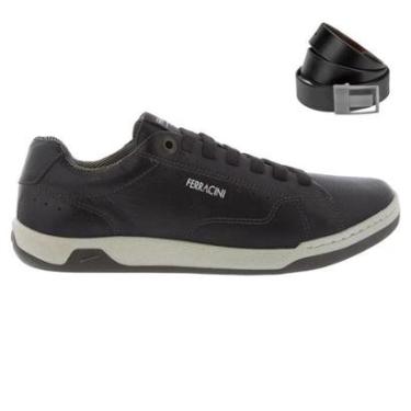 Imagem de Kit Sapatênis Ferracini Lexus Masculino + Cinto-Masculino