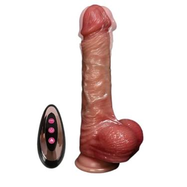 Imagem de Pênis Realístico 22cm X 4,2cm Rotativo com Vai e Vem e Aquecimento - SI