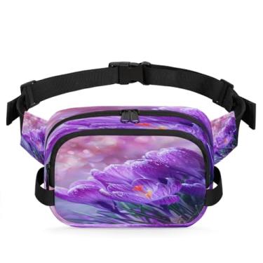 Imagem de Monster Truck Pochete amarela legal para mulheres e homens com alça ajustável, bolsa transversal, bolsa de peito, bolsas de bumbum, bolsa de estilingue, Cor 13