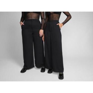 Imagem de Calça Alfaiataria Vista Magalu Reta-Feminino