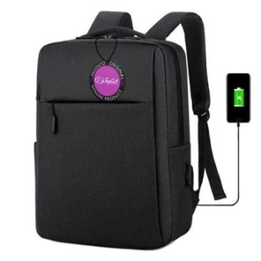 Imagem de Mochila Impermeável para Notebook com USB TechBlend TopGet-Unissex