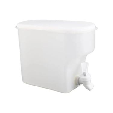 Imagem de Suqueira Plástica 3L com Tampa e Torneira – Dispenser para Bebidas, Água e Sucos – Para Geladeira – Linha Premium