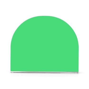 Imagem de Organizador de guardanapos de acrílico verde turquesa, dispensador de guardanapos em forma de U para casa, porta-guardanapos