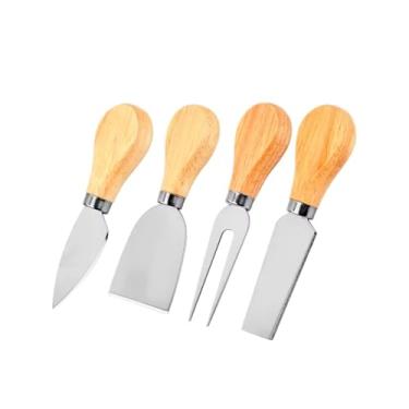 Imagem de Conjunto Jogo De Utensílios Para Queijo Inox 4 Peças Gourmet