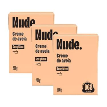 Imagem de Kit 3X: Creme de Leite Vegetal de Aveia Nude 200g