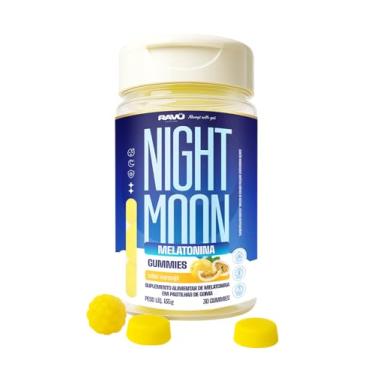 Imagem de Melatonina em Gomas Night Moon 30 Unidades – Sabor Maracuja