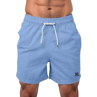 Imagem de Short Mauricinho Bermuda Linho Casual Premium Cós Com Cordão Ajustavel