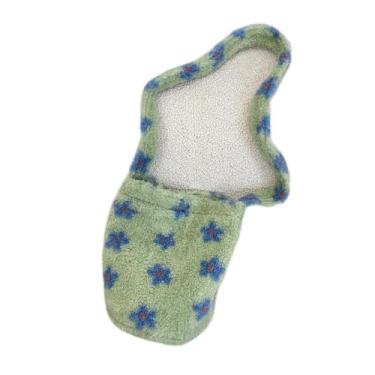 Imagem de Bolsa tipo balde, bolsa de ombro com detalhe floral com cordão, bolsa transversal feminina espaçosa, Verde, Medium, Mochila casual