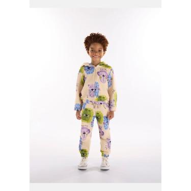 Imagem de Conjunto Infantil Masculino com Jaqueta e Calça Selva Três e Já-Masculino