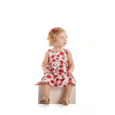 Imagem de Vestido para Bebê em Cotton Flor Quimby-Feminino