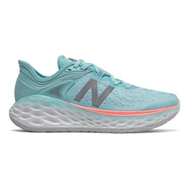 Imagem de New Balance Tênis de corrida feminino Fresh Foam More V2, Sal marinho/Newport Blue, 9