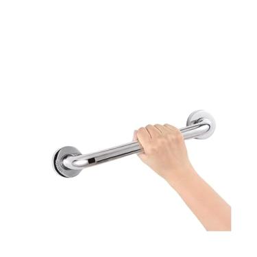 Imagem de Alça de Apoio Inox Barra 60cm Acessibilidade Segurança Idoso Banheiro Box Parede Corrimao Suporte Anti Queda(60cm)