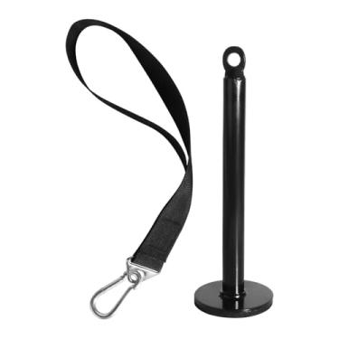 Imagem de Deevoka Correia para pino de carga, placas de peso, polia, fixação de cabo, resistente ao desgaste, musculação, cinta de fitness resistente para pino de carga, 220 Mm para 0.35 Kg