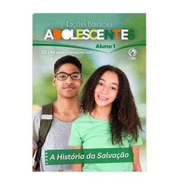 Imagem de Lições Bíblicas Adolescentes Aluno 1º Tr. 2026 - A HISTÓRIA DA SALVAÇÃ