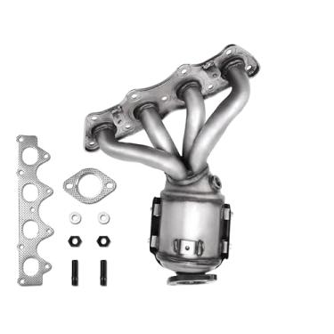 Imagem de LEVANLIGHT Conversor catalítico de atualização com kit de juntas compatível com EPA compatível com Hyundai Accent Veloster Kia Rio Soul 1.6L 2012-2017 Encaixe direto substitui #674 891 285102BEF1
