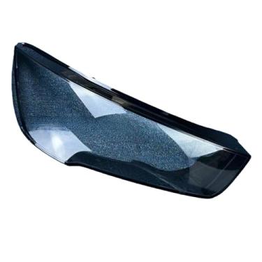Imagem de Compatível com audi a1 2015 2016 2017 2018 tampa do farol dianteiro do carro abajures de vidro transparente lâmpada escudo máscaras lente(Right)