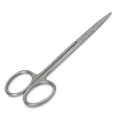 Imagem de TESOURA IRIS 12CM METAL ESTÉRIL DESCARTÁVEL 05UN KOLPLAST Tamanho:Únic