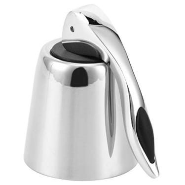 Imagem de Fechadura de porta com parafuso deslizante, parafuso de portão, trava giratória de segurança de porta de aço inoxidável para botão de porta de caravana de barco