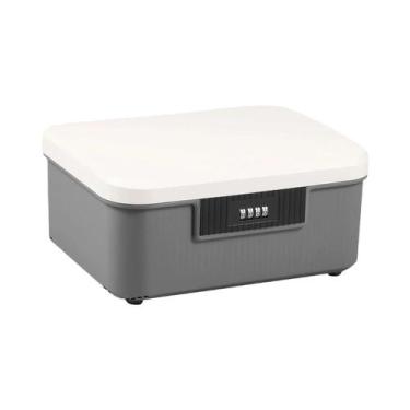 Imagem de Cofre Digital Portátil De Plástico Para Armazenamento De Dinheiro E Jo