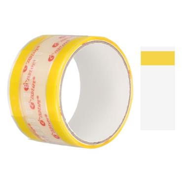 Imagem de PATIKIL Fita de vedação de bebidas de 26 x 55 mm, 1 rolo de adesivos à prova de adulteração, etiquetas seguras e invioláveis para xícaras de café, tampas de bebidas, caixas de retirada de alimentos