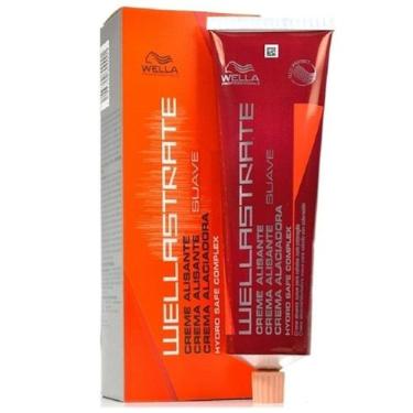 Imagem de Creme Alisante Wellastrate Suave 126,3g Wella