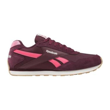 Imagem de Reebok Tênis feminino de cano baixo, Black Cherry Passion Pink Giz, 39