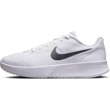 Imagem de Nike Vapor Lite 3 Tênis masculino Hard Court (FZ2155-101, branco/preto), Branco/preto, 41