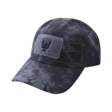 Imagem de Boné Snapback Tático Multicam Camuflado Esticável Para Homens E Mulher