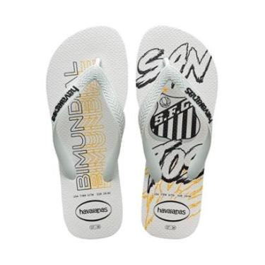 Imagem de Chinelo Havaianas Top Times Santos Futebol Clube Original-Unissex