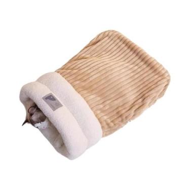 Imagem de Saco De Dormir Aconchegante E Quente Para Gatos, Tipo Toca Fechada, Pa