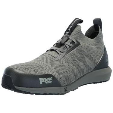 Imagem de Timberland PRO Tênis de trabalho masculino CSA Radius Knit Composite Safety Toe Resistente a Punções Industrial Atlético, Verde/preto 2, 47