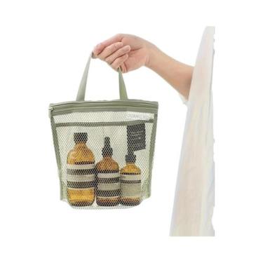Imagem de Bolsa De Maquiagem Portátil À Prova d'Água, Estojo De Cosméticos Para 