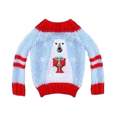 Imagem de Boneca De Natal De 30 CM Com Suéter, Roupas De Boneca Elfo, Brinquedo 