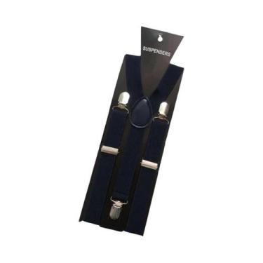 Imagem de Suspensórios Elásticos Ajustáveis Para Homens E Mulheres Com 3 Clipes,