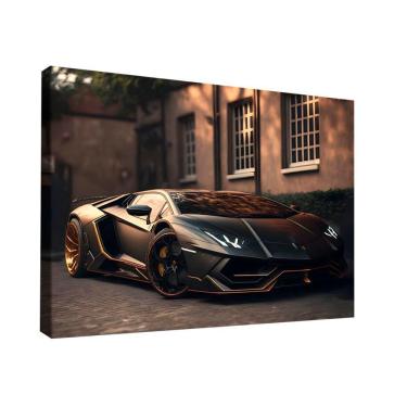 Imagem de Quadro Lamborghini Light Black -- Br Artes