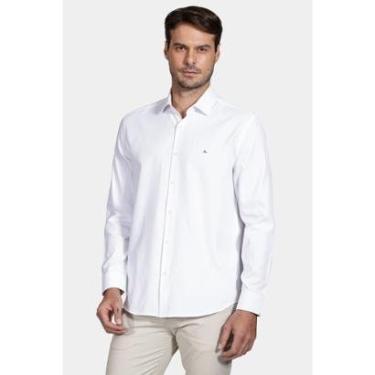 Imagem de Camisa Aramis Regular Manga Longa Branco-Masculino