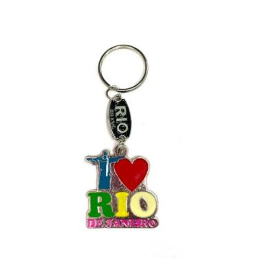 Imagem de Chaveiro Metal Chaves Personalizado Lembrança Rio de Janeiro - Brasil 