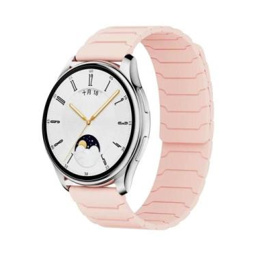 Imagem de Pulseira Magnética De Silicone De 22mm E 20mm Para Samsung Galaxy Watc